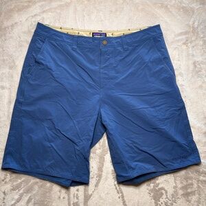Patagonia Stretch Wavefarer Walk Shorts Mens Size 36 Blue Outdoors Hiking Gorp